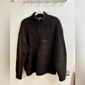 Auralee Half-Zip Sweater